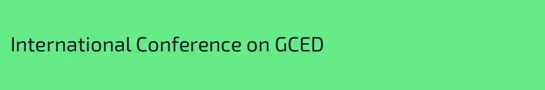 International Conference on GCED